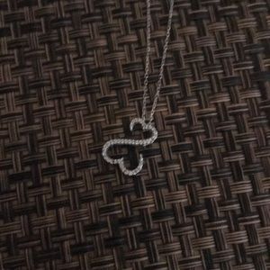 Open heart necklace